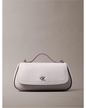 Calvin Klein Hardware Monogram Crossbody Bag - Multicolor