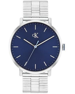 Calvin Klein Roestvrijstalen Armbandhorloge - Blauw
