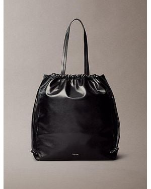 Calvin Klein Große Bucket-Bag - Schwarz
