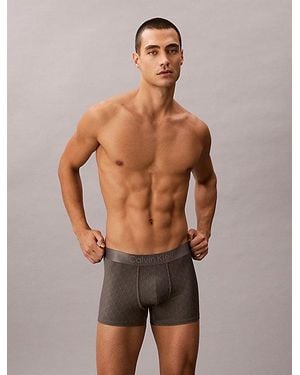 Calvin Klein Low-Rise Trunks - Braun