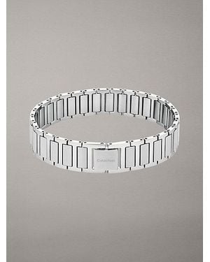 Calvin Klein Verstellbares H-Glieder-Armband - Grau