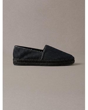Calvin Klein Emblem Logo Espadrilles - Grey
