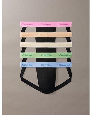 Calvin Klein 5 Pack Jock Straps - Multicolour