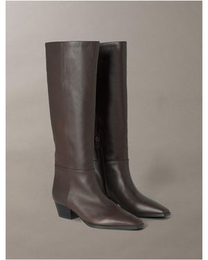 Calvin Klein Varcey Boot - Brown
