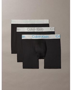 Calvin Klein 3-Pack Boxers Lang - Meerkleurig
