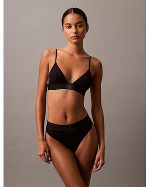 Calvin Klein Triangel Bh - Ck Established - Bruin