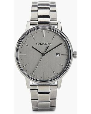 Calvin Klein Ionic Plated Steel Watch - Grey