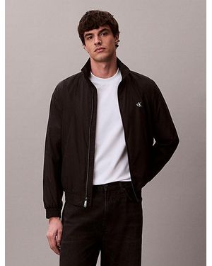 Calvin Klein Jeans Technical Zip Up Jacket - Brown