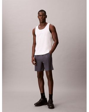Calvin Klein Water-Repellent Performance Gym Shorts - Multicolour