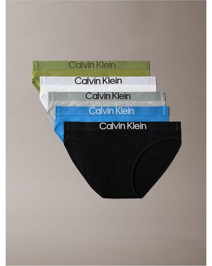 Calvin Klein Maximum Cotton 5-Pack Bikini - Multicolor