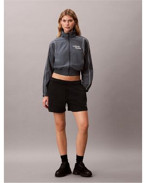 Calvin Klein Calvin Klein Monologo Fleece Shorts - Gray
