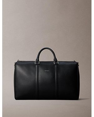 Calvin Klein Micro Pebble Commuter Duffle Bag - Grey