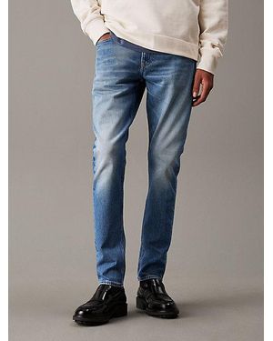 Calvin Klein Slim Tapered Jeans - Blau