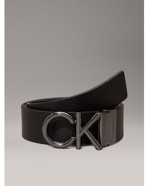 Calvin Klein Cintura Double-Face - Grigio