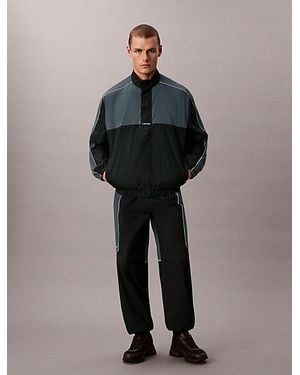 Calvin Klein Sport Water Resistant Travel Gym Trousers - Multicolour