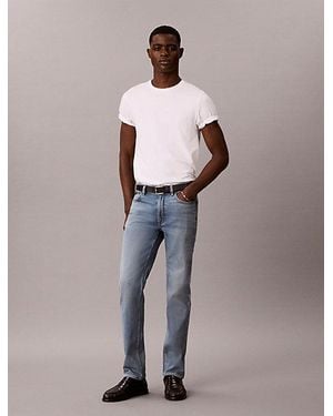 Calvin Klein Slim Straight Jeans - Multicolour