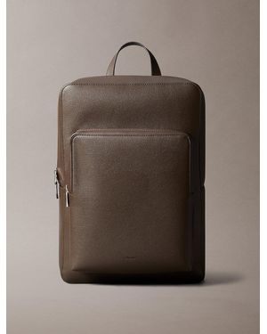 Calvin Klein Sac À Dos Carré - Gris