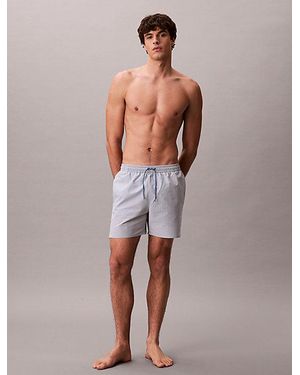 Calvin Klein Medium Drawstring Swim Shorts - Multicolour