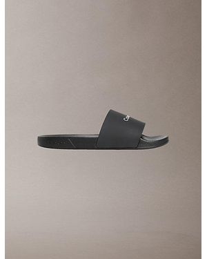 Calvin Klein Nemo Contoured Logo Sliders - Grey