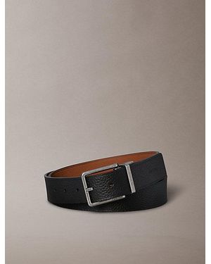 Calvin Klein Reversible Leather Belt - Multicolour