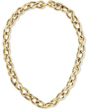 Calvin Klein Sculptural Link Necklace - Metallic
