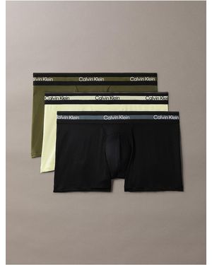 Calvin Klein Icon Active Mesh 3-Pack Trunk - Multicolor