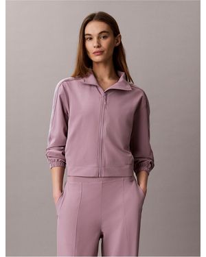 Calvin Klein Calvin Klein Commuter Logo Tape Woven Jacket - Pink