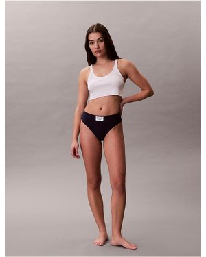Calvin Klein Heritage Classic Cotton Stretch Thong - Multicolor