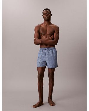 Calvin Klein Medium Drawstring Swim Shorts - Multicolour