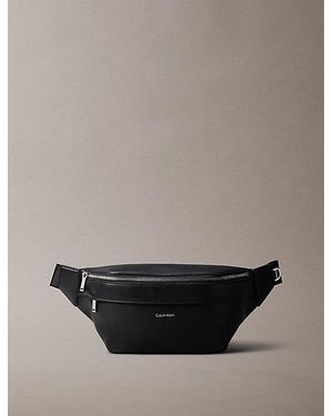 Calvin Klein Micro Pebble Bum Bag - Black