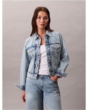 Calvin Klein 90's Denim Jacket - Blue
