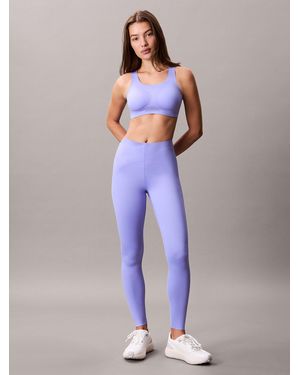 Calvin Klein Gym Leggings - Purple