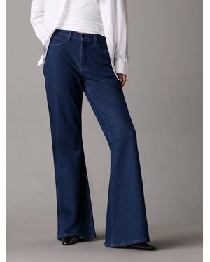 Calvin Klein Flared Jeans - Blue