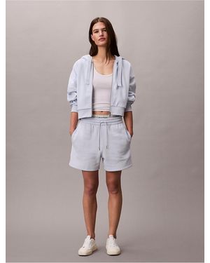 Calvin Klein Calvin Klein Logo Tape Fleece Shorts - Multicolor