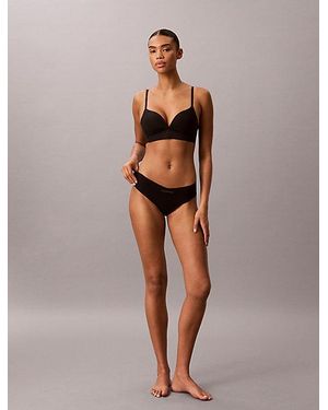 Calvin Klein Thong Perfectly Fit - Black