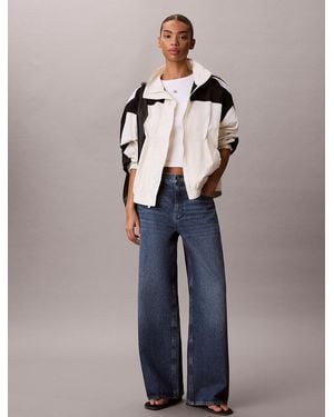 Calvin Klein Water-Resistant Performance Track Jacket - Blue