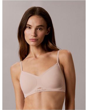 Calvin Klein Invisibles Lift Bralette - Brown
