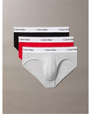 Calvin Klein Icon Cotton Stretch 3-Pack Brief - Gray