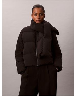Calvin Klein Short Down Puffer Jacket - Black