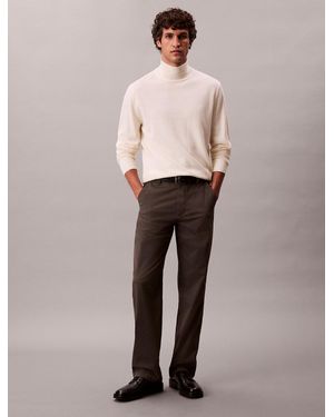 Calvin Klein Maglione Con Collo A Lupetto - Rosa