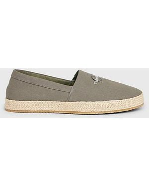 Calvin Klein Canvas Espadrilles - Wit