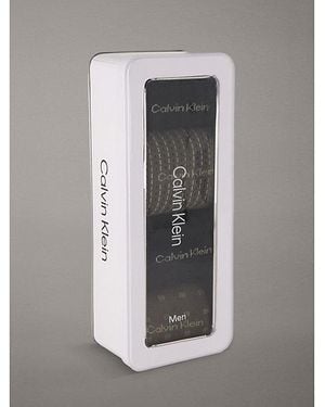 Calvin Klein 4 Pack Logo Crew Socks Gift Set - Black