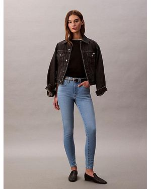 Calvin Klein Mid Rise Skinny Jeans - Azul