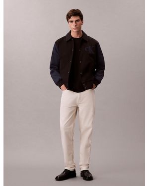 Calvin Klein 90S Taper Fit Jeans - Brown