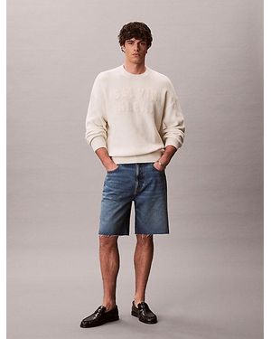 Calvin Klein Jeans 90S Relaxed Denim Shorts - Blue