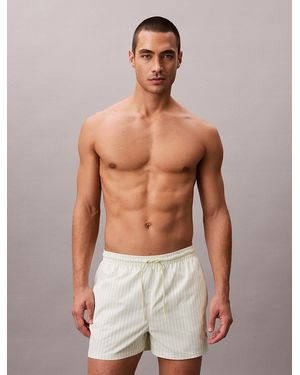 Calvin Klein Short Drawstring Swim Shorts - Multicolour
