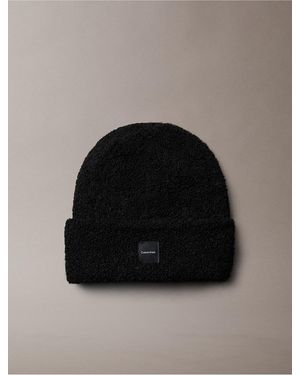 Calvin Klein Boucle Cuff Hat - Black