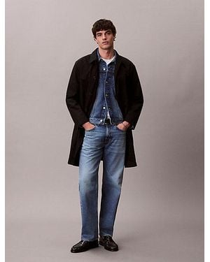 Calvin Klein 90's Straight Jeans - Blauw