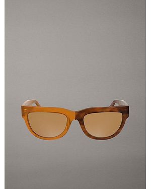 Calvin Klein Cat Eye Zonnebril Ckj25600S - Grijs