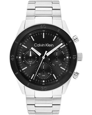 Calvin Klein Chronograph Bracelet Watch - Gray